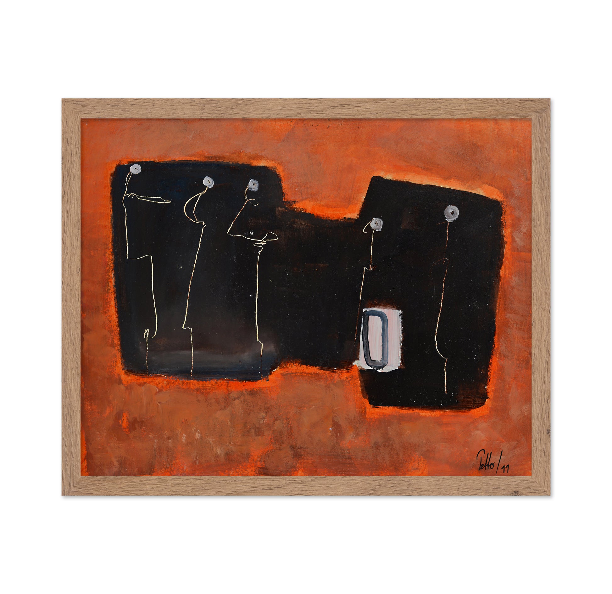 Abstract Figures In Contrast