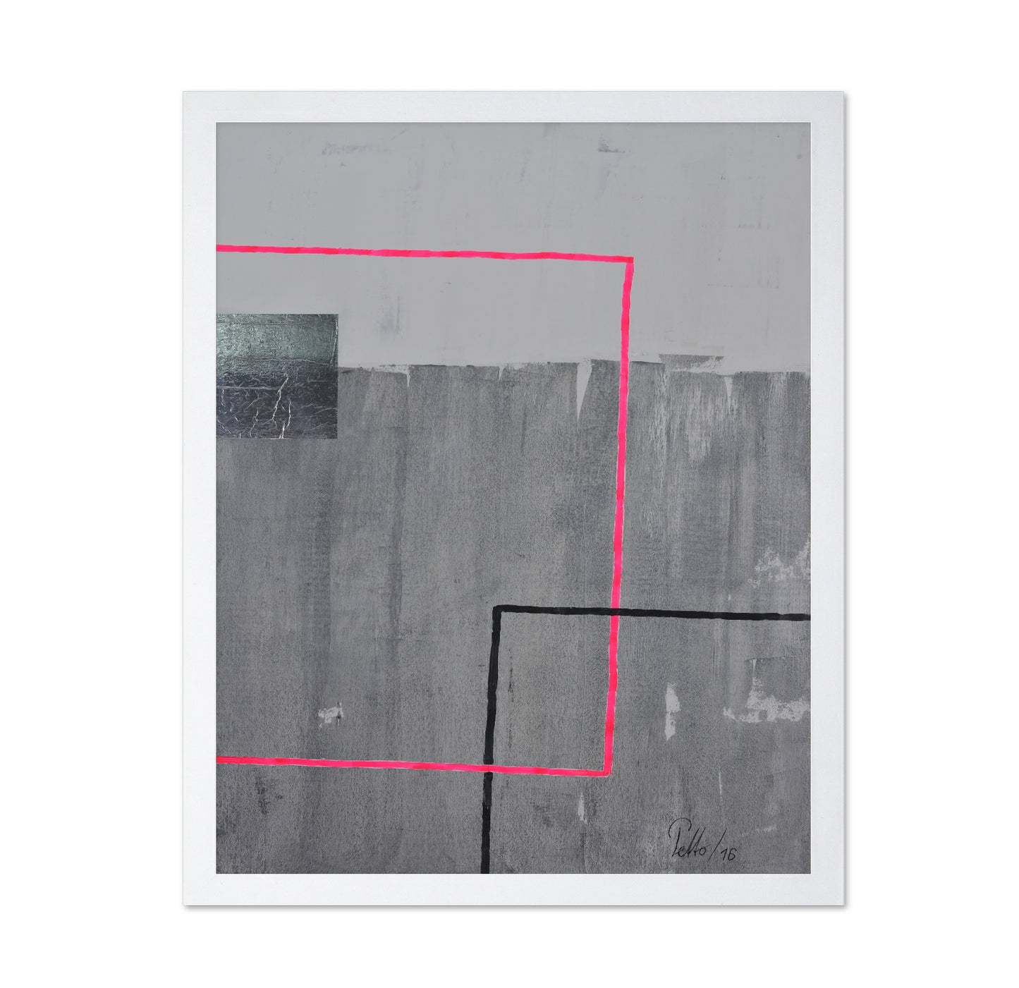 Neon Line Contrast