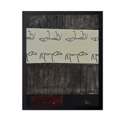 Dog Pattern Rows
