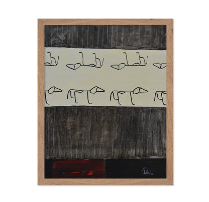 Dog Pattern Rows