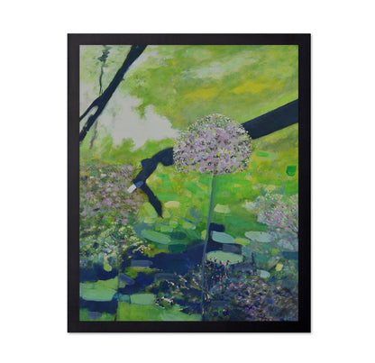 Green Floral Meadow