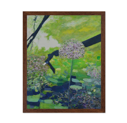 Green Floral Meadow