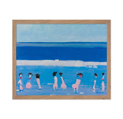 Bathing Women Shore