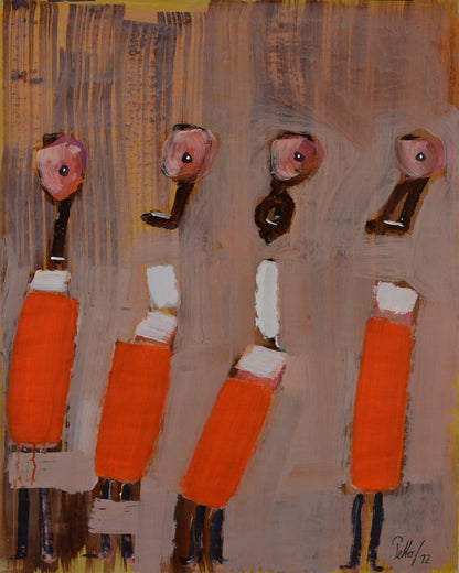 Abstract Choir Figures