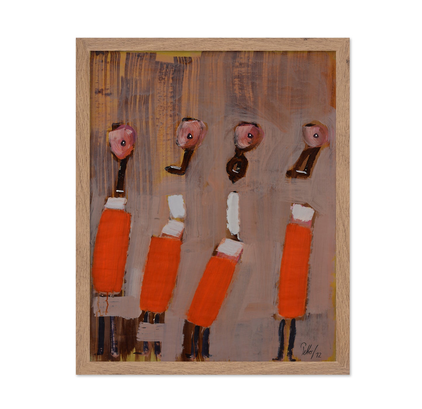 Abstract Choir Figures