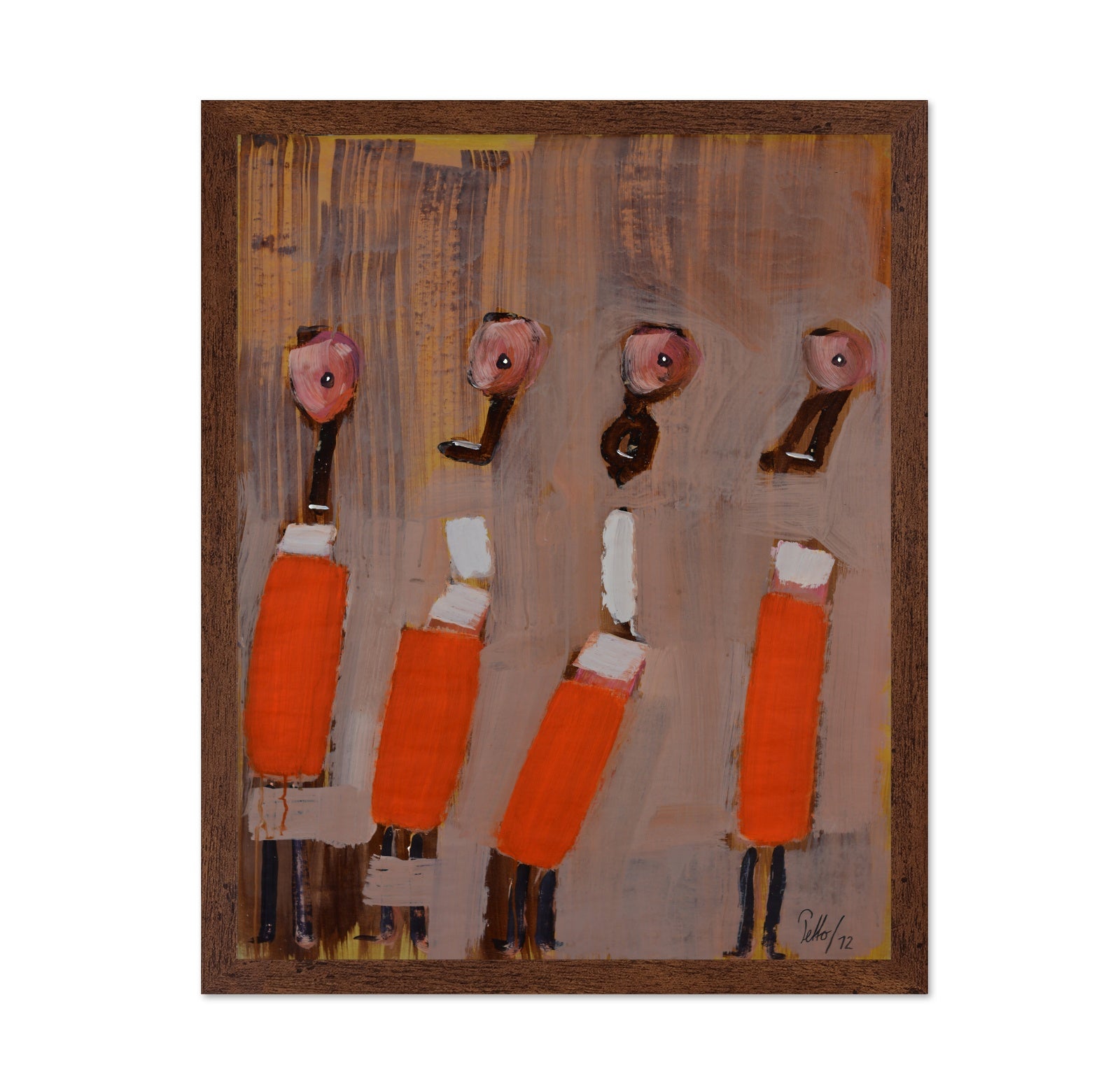 Abstract Choir Figures