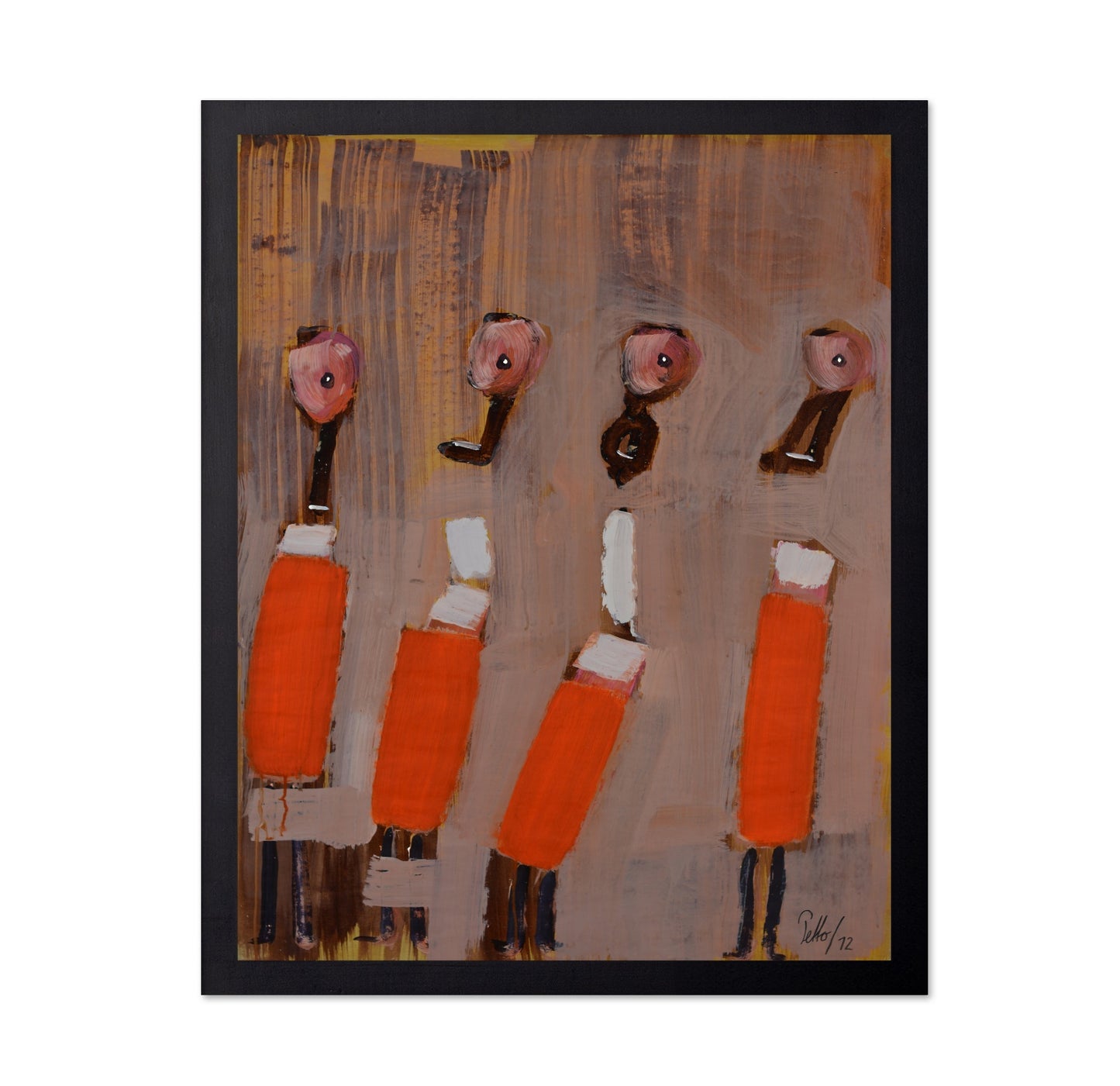 Abstract Choir Figures
