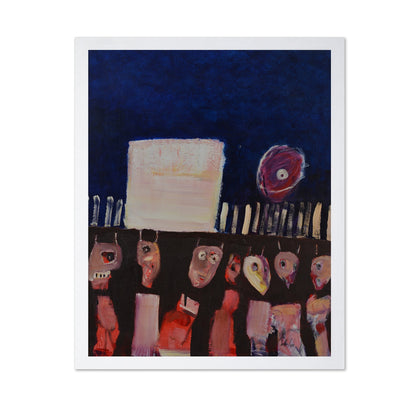 Abstract Night Gathering