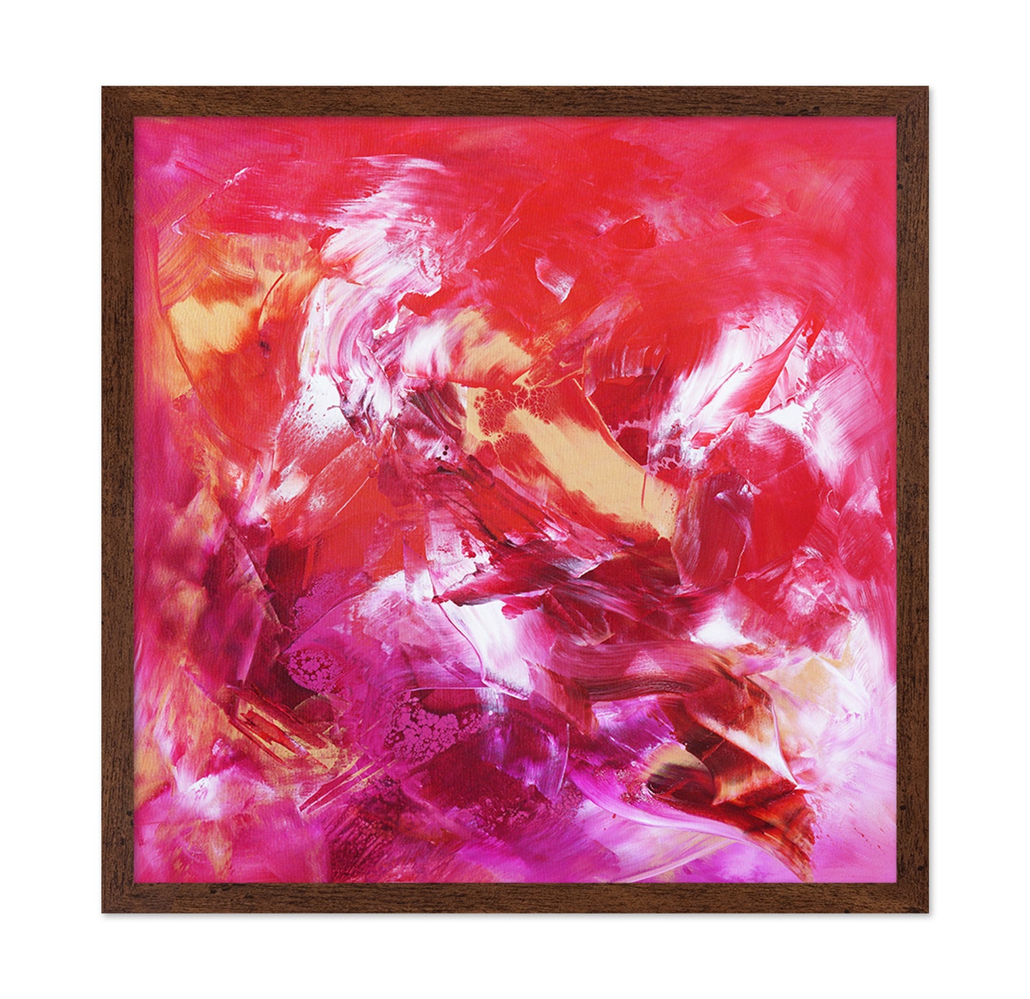 Vibrant Pink Abstract