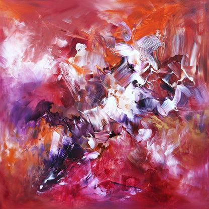 Warm Floral Abstract