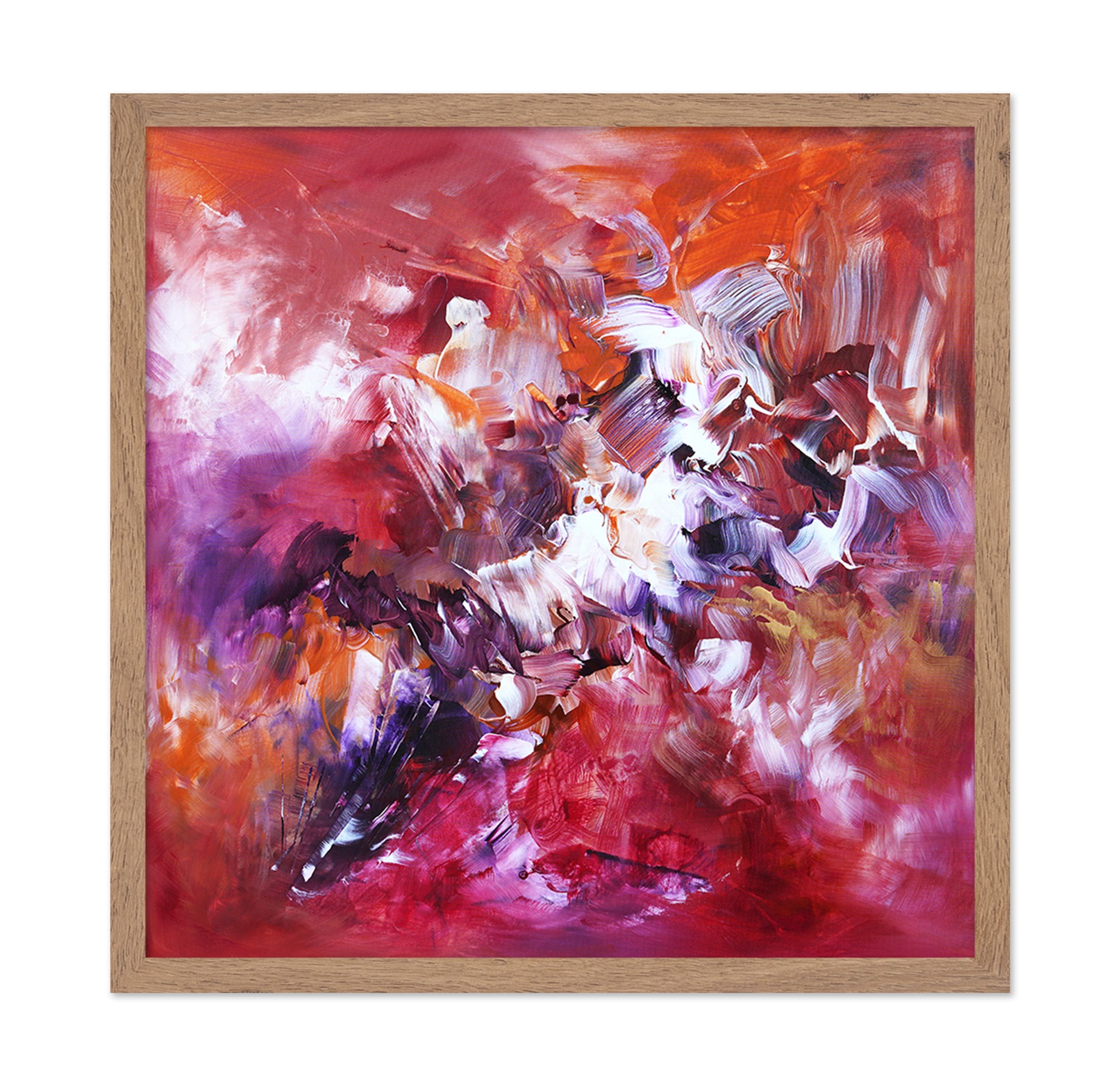 Warm Floral Abstract