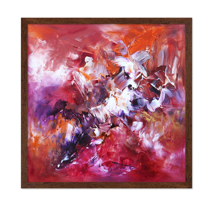 Warm Floral Abstract