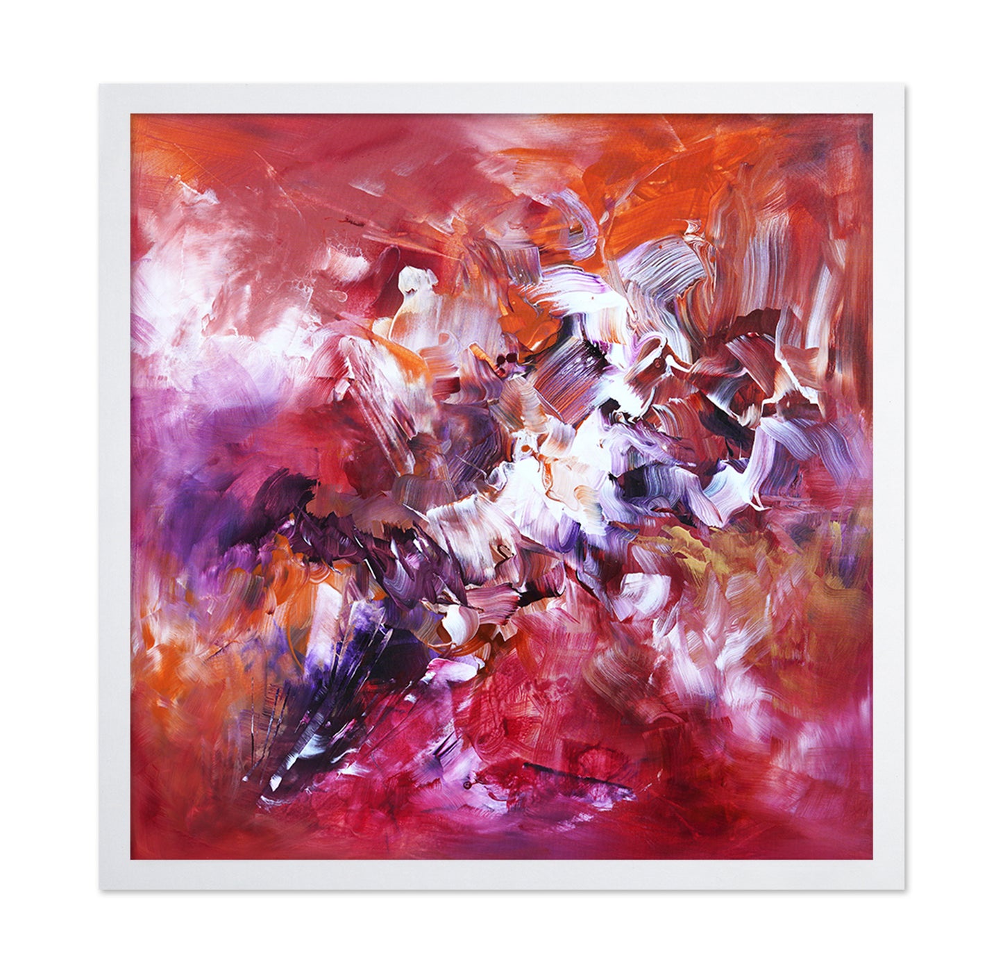 Warm Floral Abstract