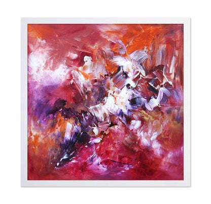 Warm Floral Abstract