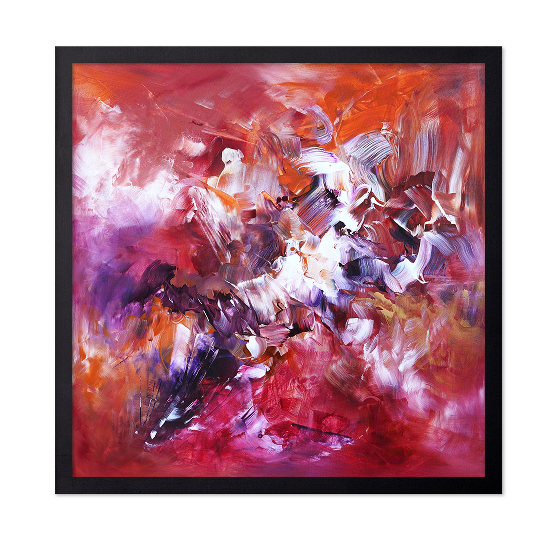 Warm Floral Abstract