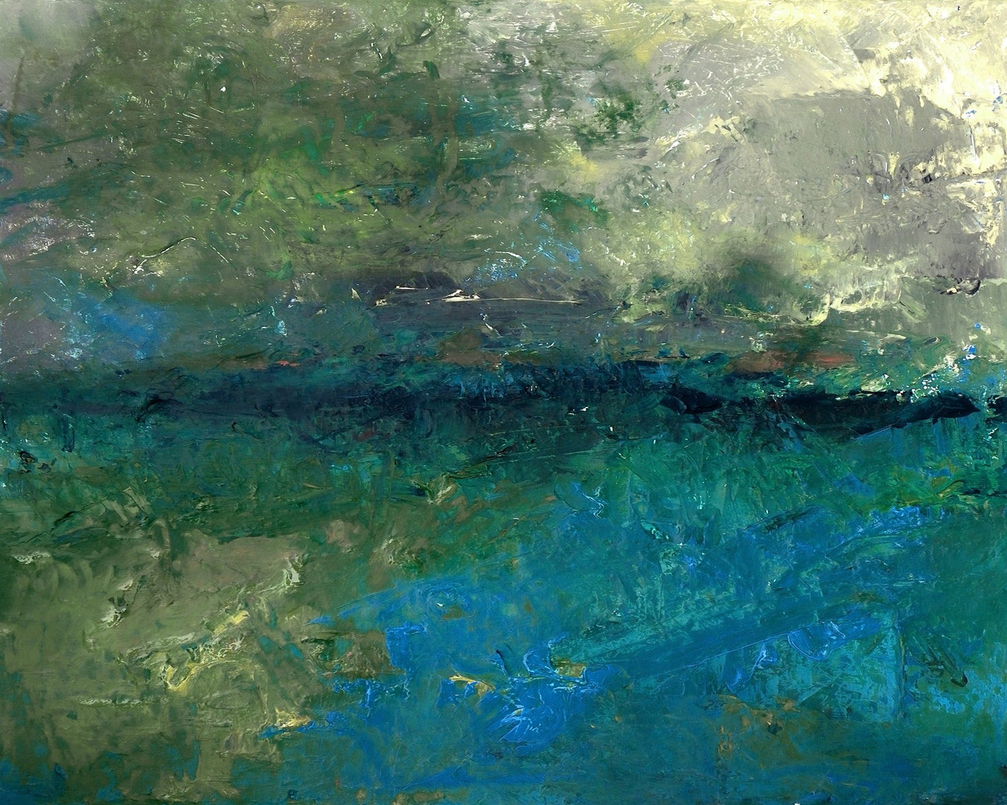 Blue Green Horizon