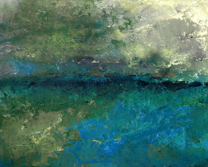Blue Green Horizon