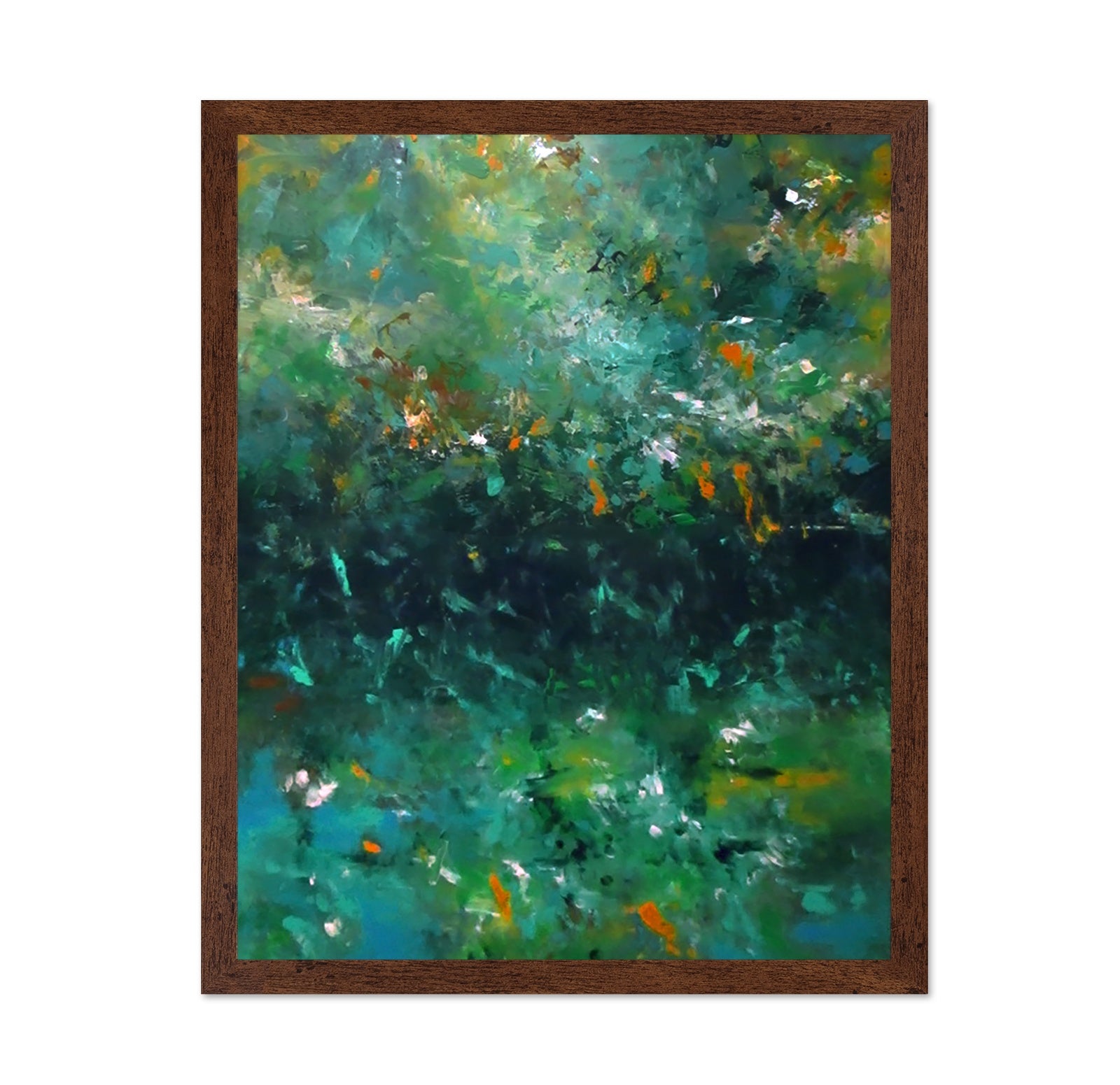 Emerald Floral Field