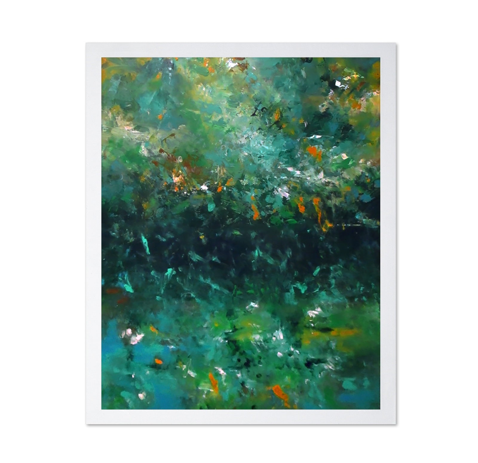 Emerald Floral Field