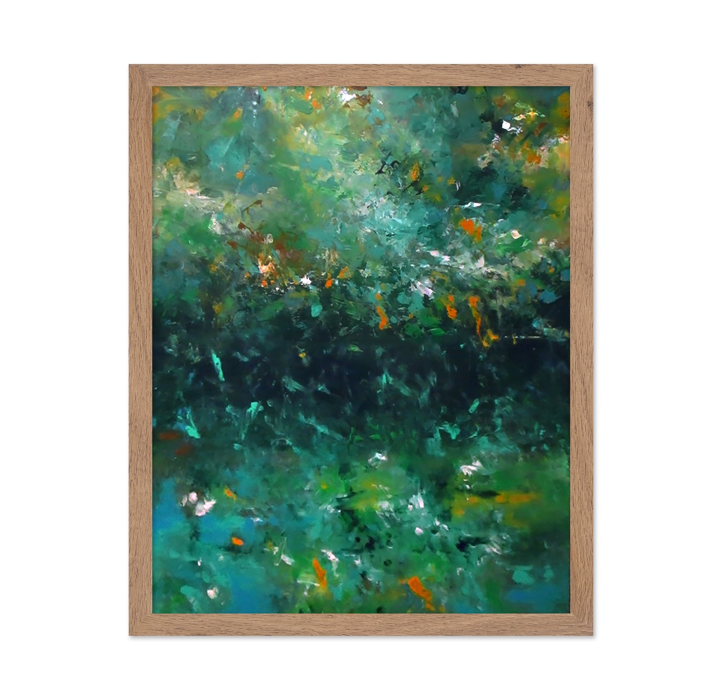 Emerald Floral Field