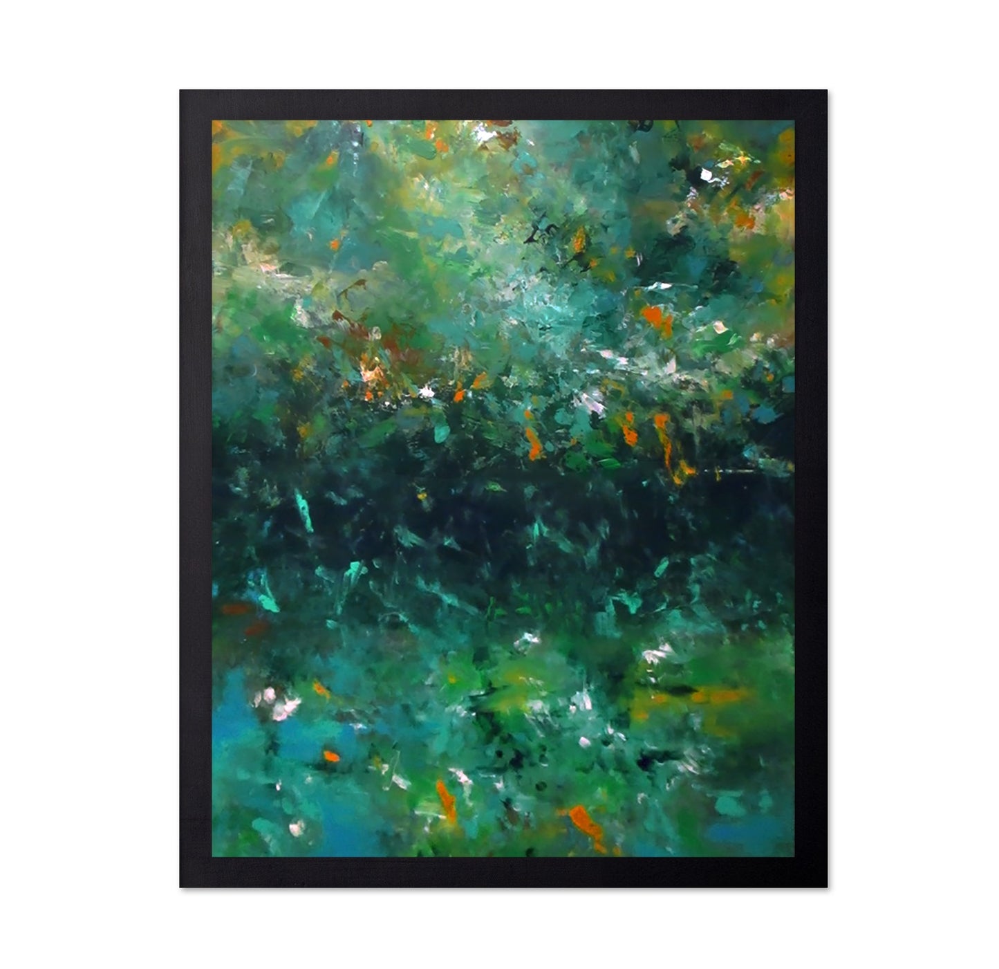 Emerald Floral Field