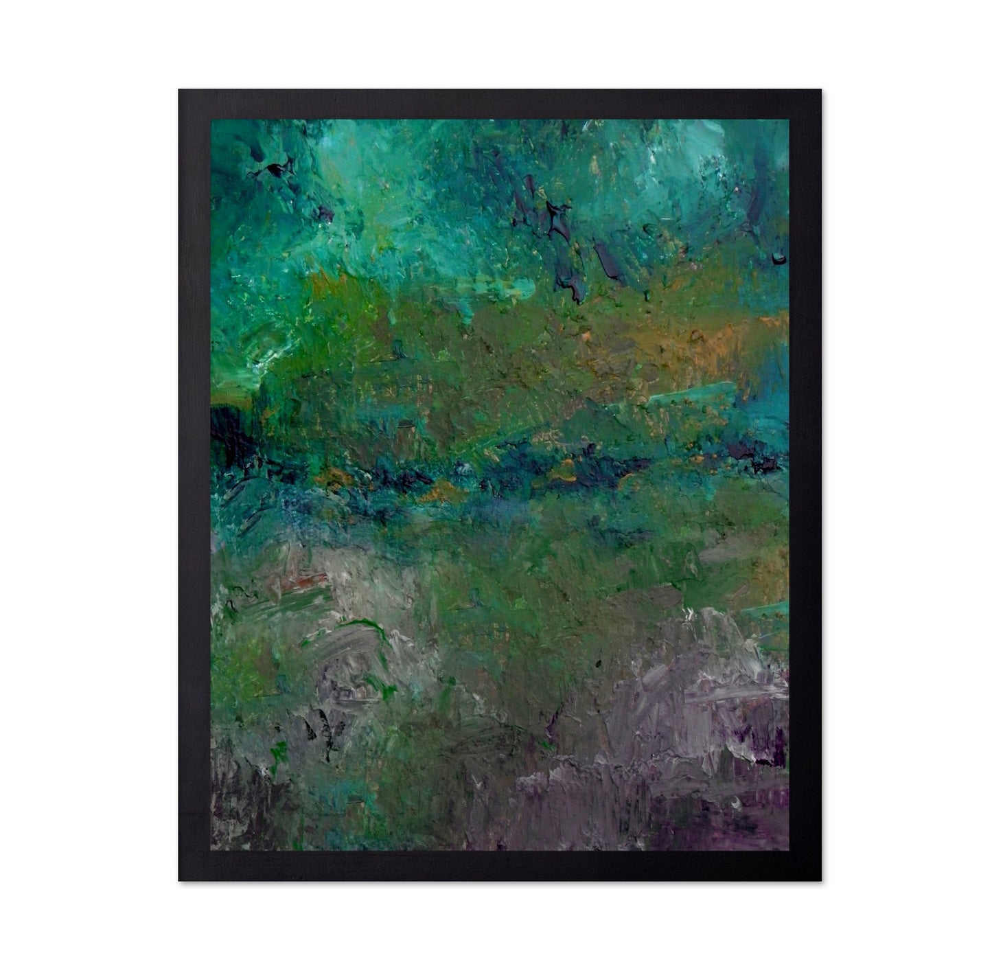 Misty Green Landscape