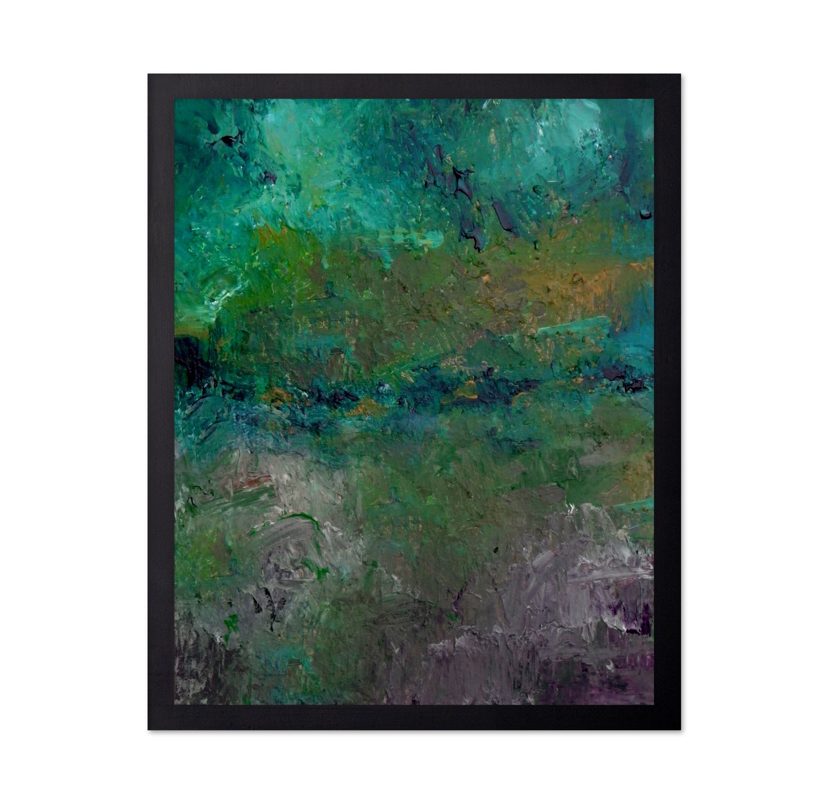 Misty Green Landscape