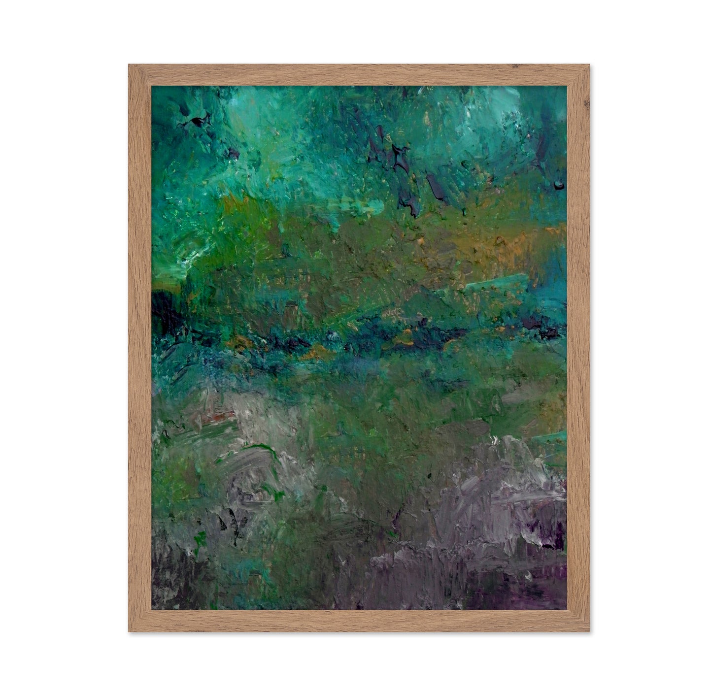 Misty Green Landscape