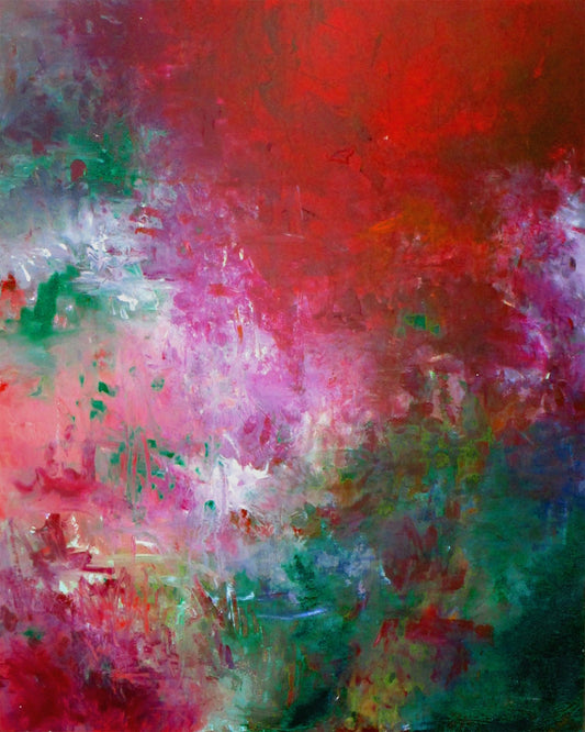 Crimson Garden Haze