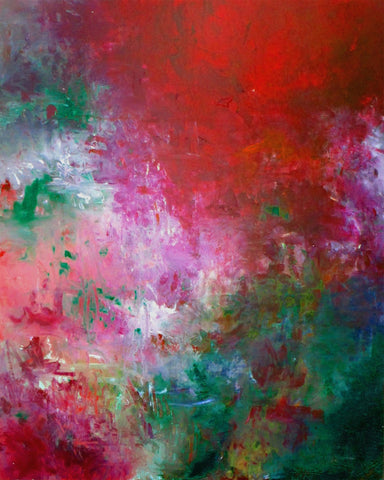 Crimson Garden Haze