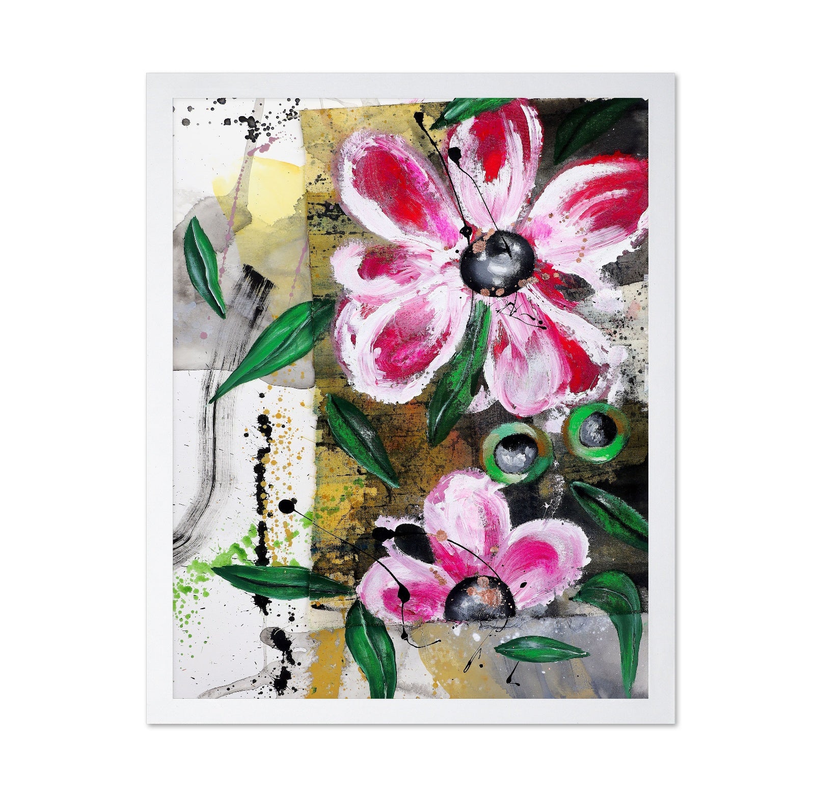 Pink Floral Burst
