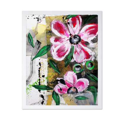 Pink Floral Burst