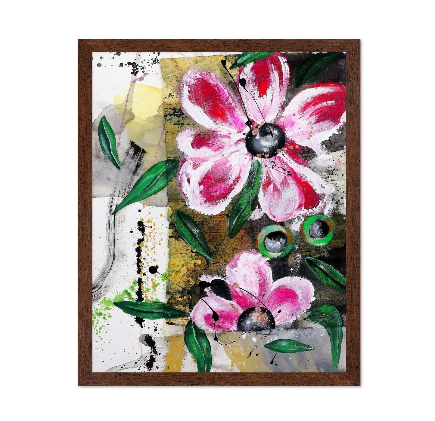Pink Floral Burst