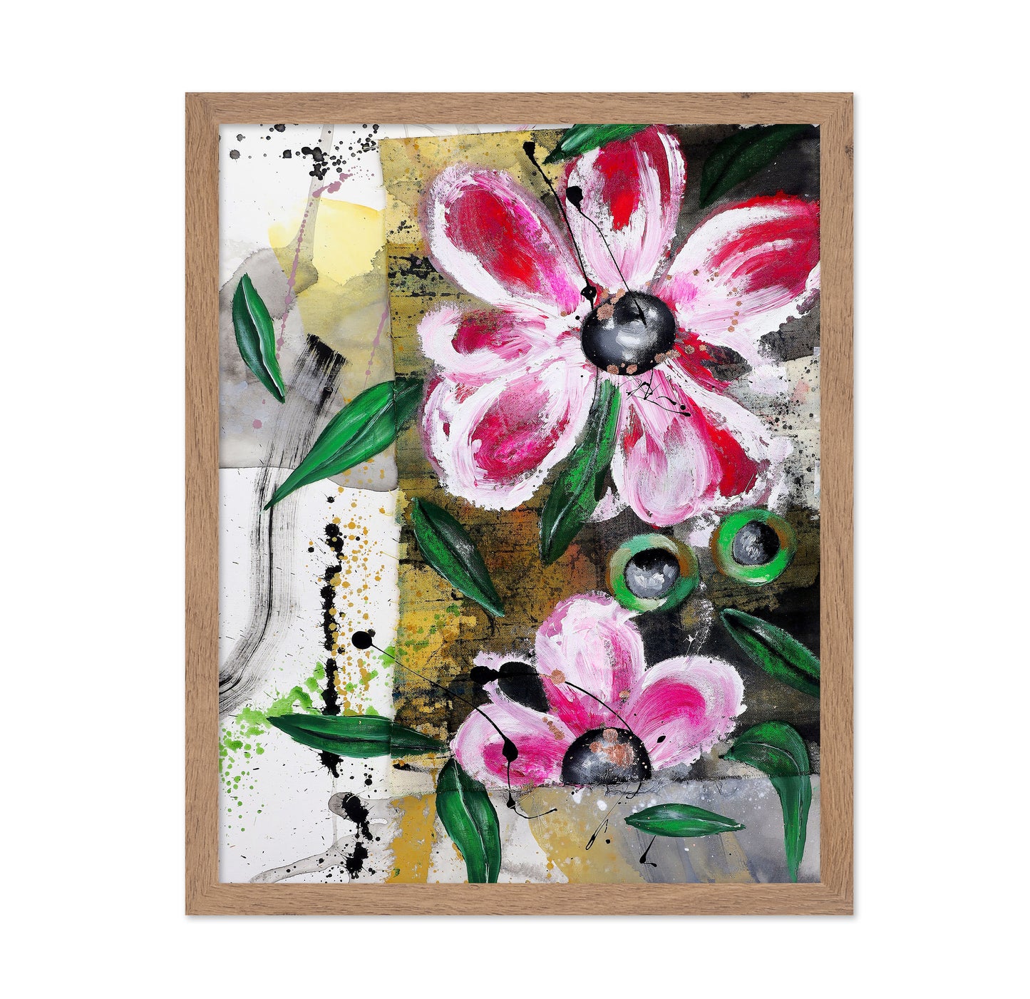 Pink Floral Burst