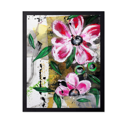 Pink Floral Burst