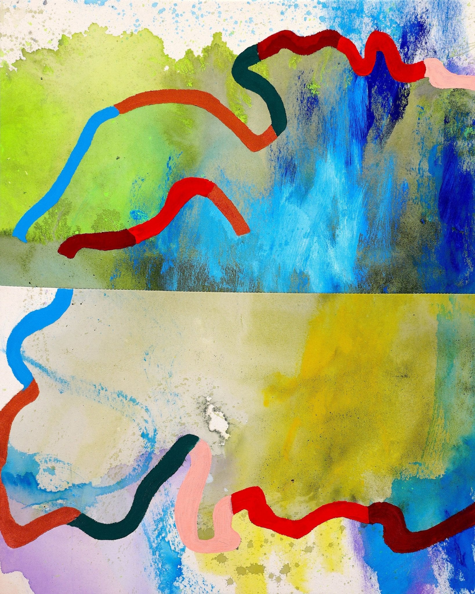 Color Flow Lines No2