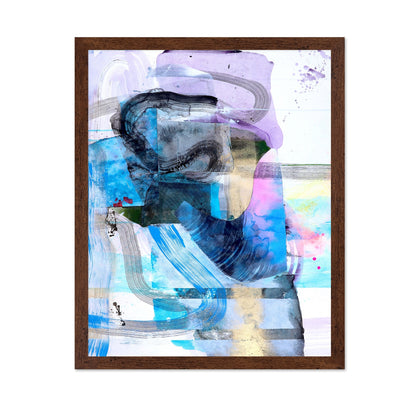 Blue Abstract Layers