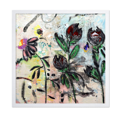 Dark Floral Sketch