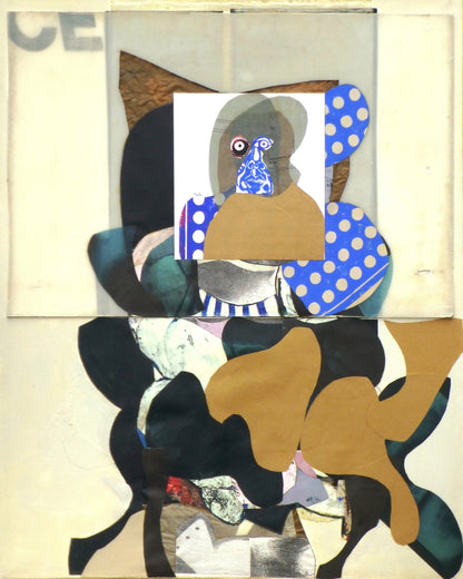 Abstract Face Collage No1