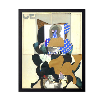 Abstract Face Collage No1
