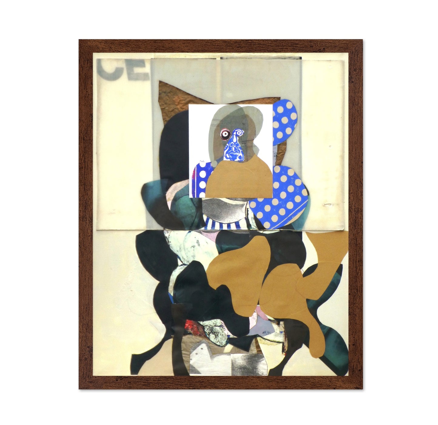Abstract Face Collage No1
