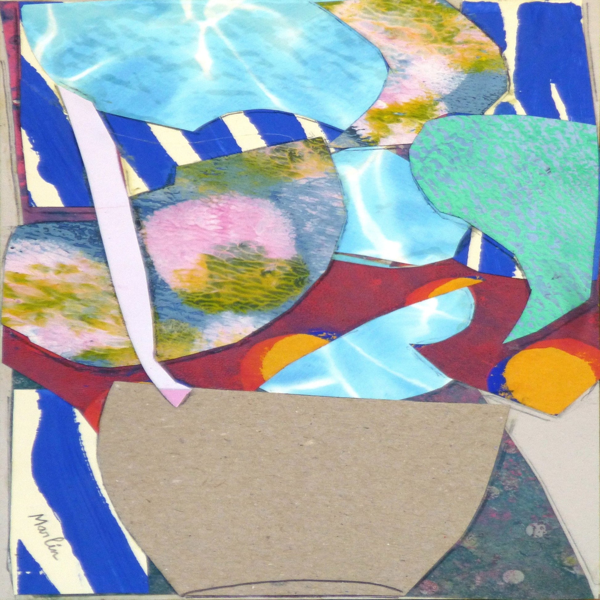 Botanical Abstract Collage