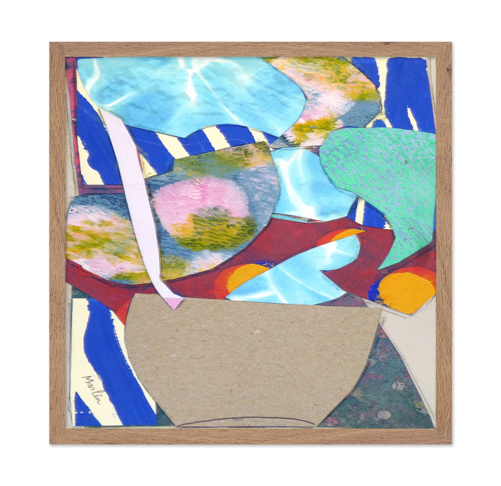 Botanical Abstract Collage