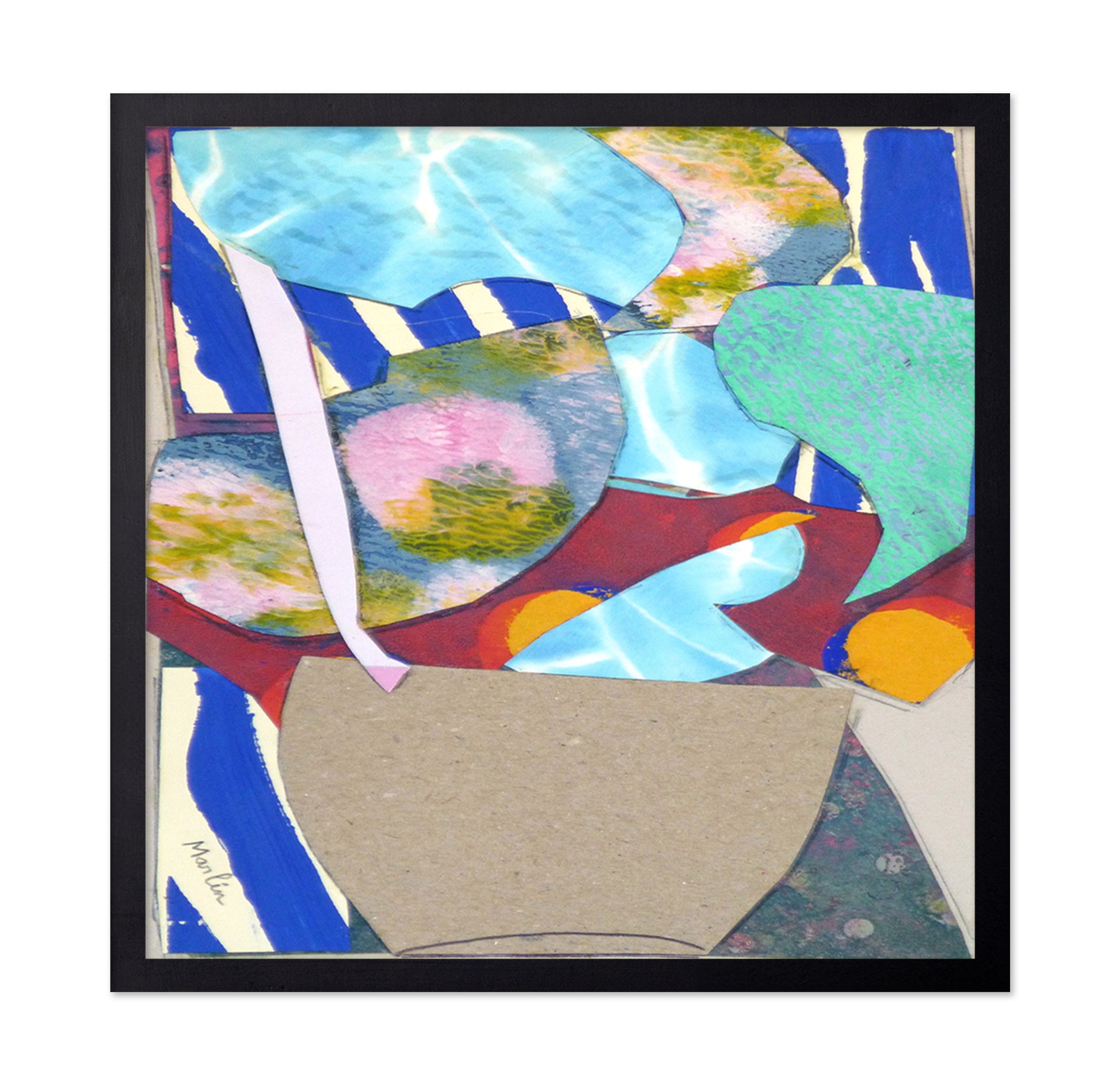 Botanical Abstract Collage