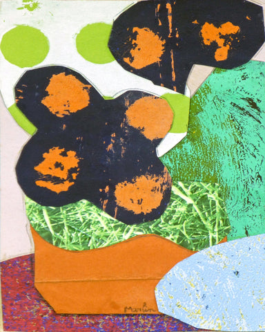 Bold Botanical Collage