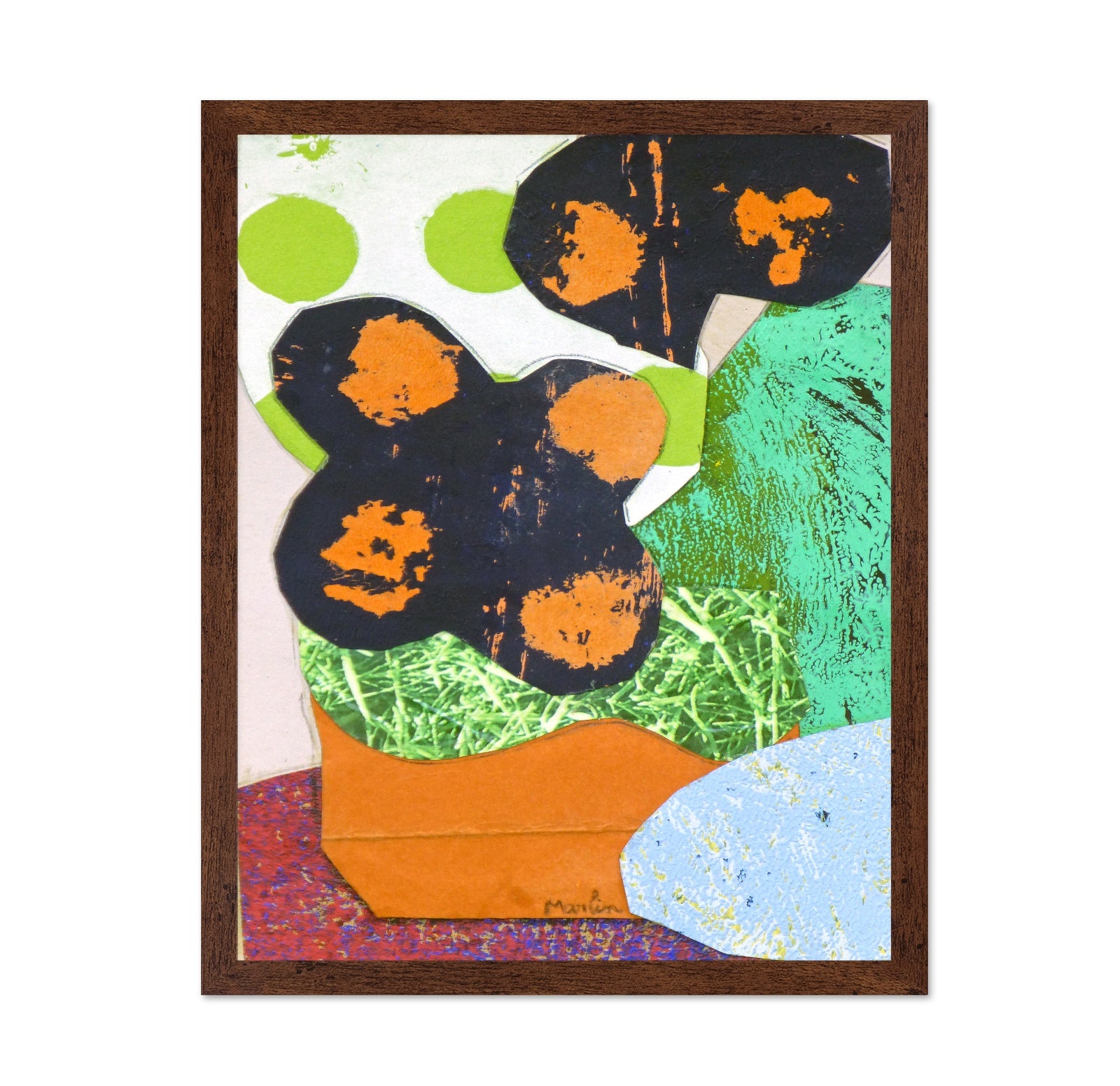Bold Botanical Collage