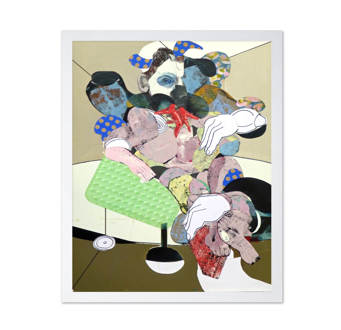 Surreal Figure Collage