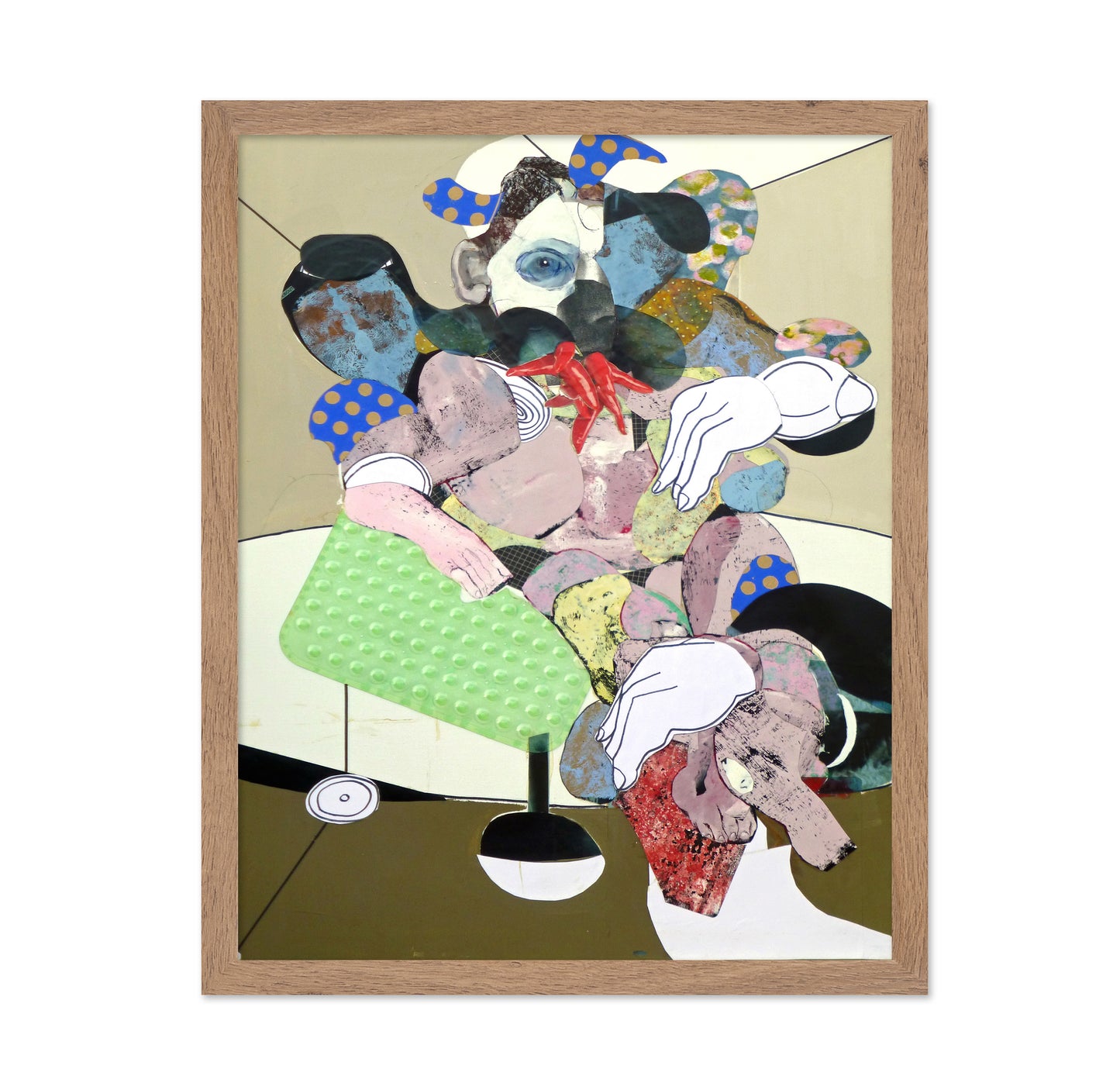 Surreal Figure Collage