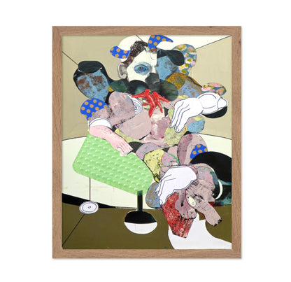 Surreal Figure Collage