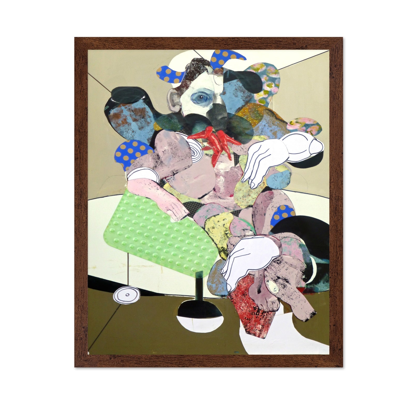 Surreal Figure Collage